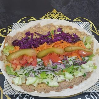 Pan Rollado Lavash Falafel