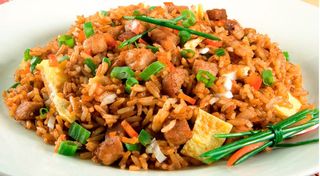 Arroz chaufa de cerdo