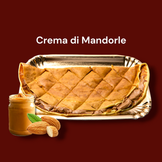 Crêpe con crema di mandorle