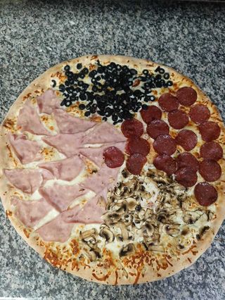 Pizza Quattro Stagioni Ø30cm