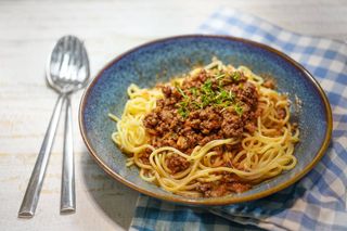 Espaguetis a la boloñesa