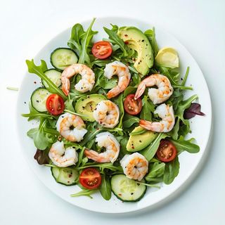 Insalata con gamberi