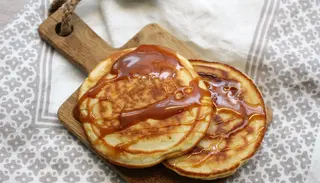 Pancakes Chocolat Caramel