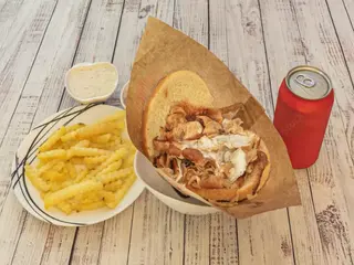 Kebab de solo carne