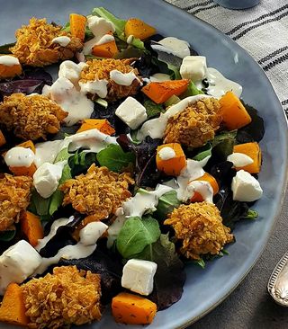 Ensalada con Pollo Crunchy