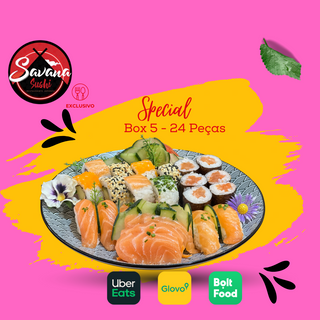 Sushi Caixa 5 - 26 Peças A+
