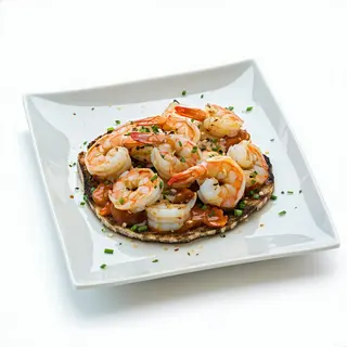 2. Tostada De Gambas Con Sésamo