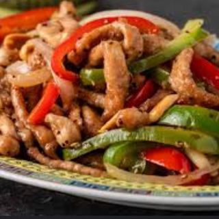 STIRFRY PORK(Served with either rice,chips,chapati,ugali)