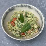 Паста з креветками 