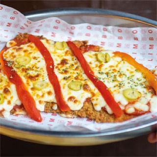 Milanesa a la pizza de ternera 