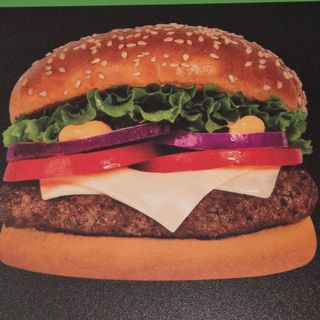 Hamburguesa De Carne Con Queso