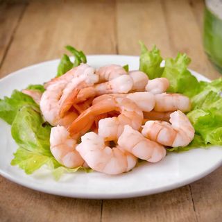 Скариди с масло и чесън