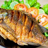 LOCAL MARKET WHOLE FISH  with Chips 