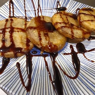 Berenjenas con Miel de Caña Plato