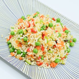 Arroz Con Verduras Salteadas