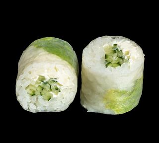 Cucumber & cheese Summer Rolls