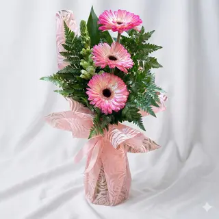 Trio de Gerberas Delicadas