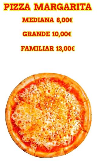 Pizza Cuatro Quesos (Mediana)