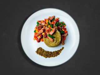 Пюре Песто з куркою та овочами 250 г