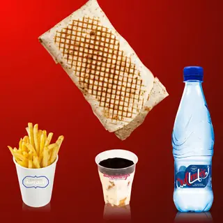 Tacos Mahrousa + Tiramisu + Frites + Oulmes