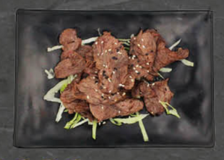 Manzo in salsa teriyaki