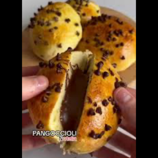 Pangocciolo con Nutella