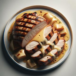 Schab grillowany z serem góralskim