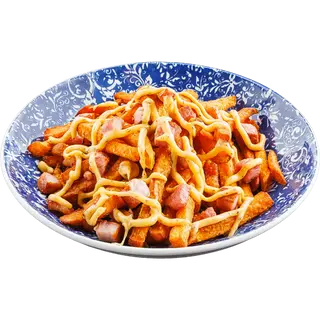 Батат с бекон и чедър (260г)