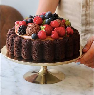 Bolo Charlotte Chocolate & Doce de Leite