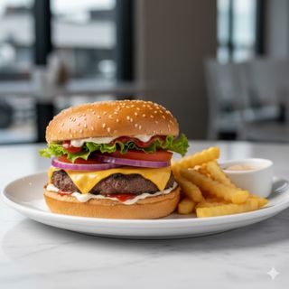 Hamburguesa ibérica