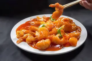 Gambas Com Agridoce