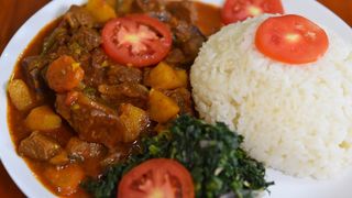 1/2 Katogo + Rice + Beef