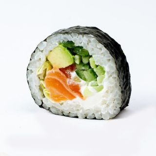 Fresh salmon roll