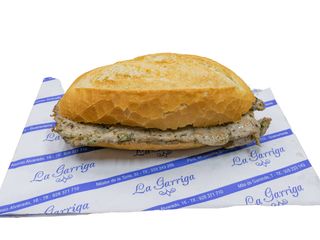 Bocadillo De Solomillo De Cerdo Solo Con Nuestro Especial Majado