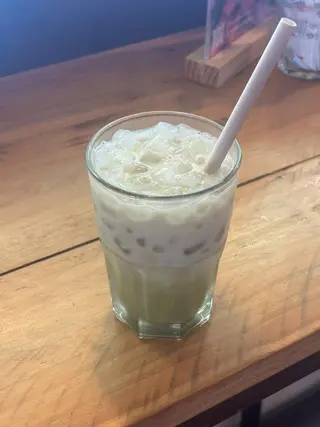 Iced chai latte