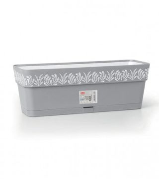 (211103) Saksija 50x18x17cm Gaia 88801 siva