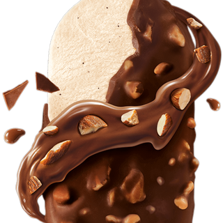 Helado Nuii Almendrado con Vainilla de Java y chocolate