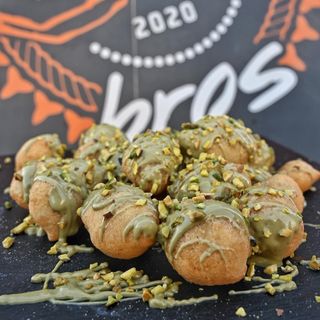 Zoccolette con il pistacchio