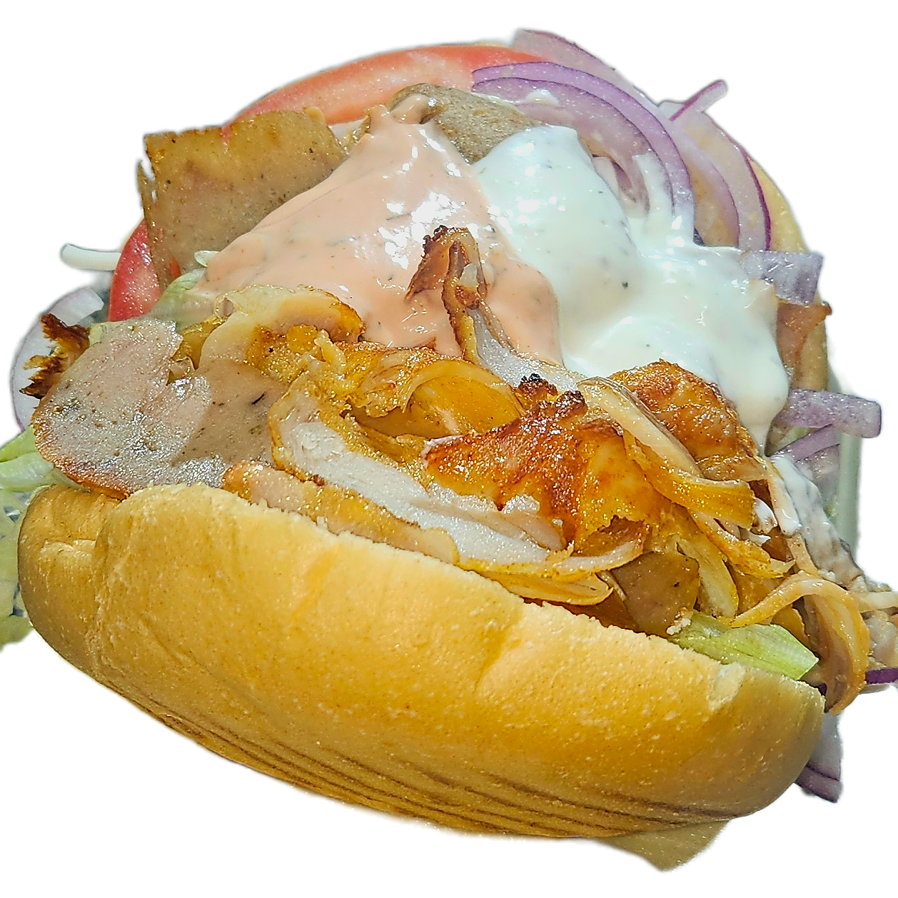 KEBAB MIXTO (NORMAL) CON VERDURA