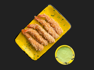 Креветки в темпурі