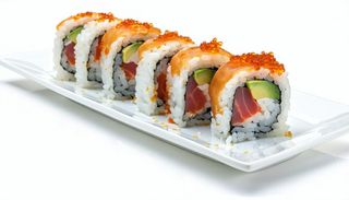 070 Uramaki tonno fritto - 8 pezzi