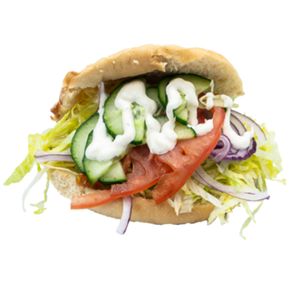 Kebab Vegetal Con Patatas