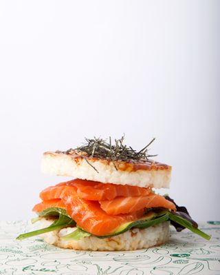 Frulez Rice-Burger di salmone