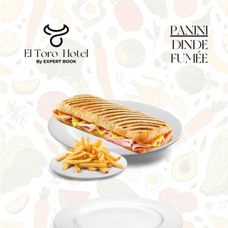 Panini Dinde Fumée & Frites