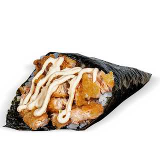 Temaki de Salmão Crispy