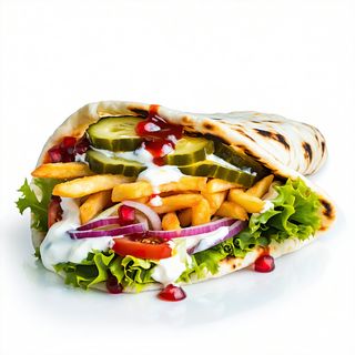 SHAORMA VEGETARIANĂ