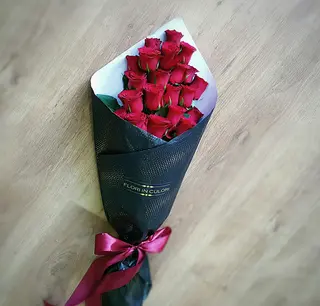 Buchet cu trandafiri rosii b35