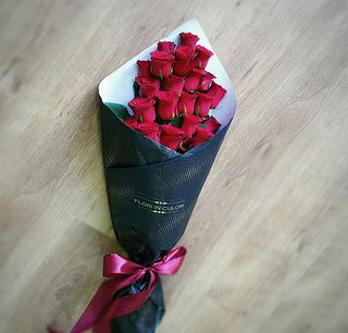 Buchet cu trandafiri rosii b35