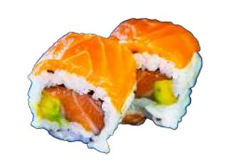 Mini temaki clasico salmone