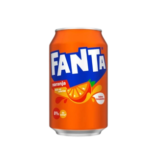 Fanta Naranja lata 330ml.